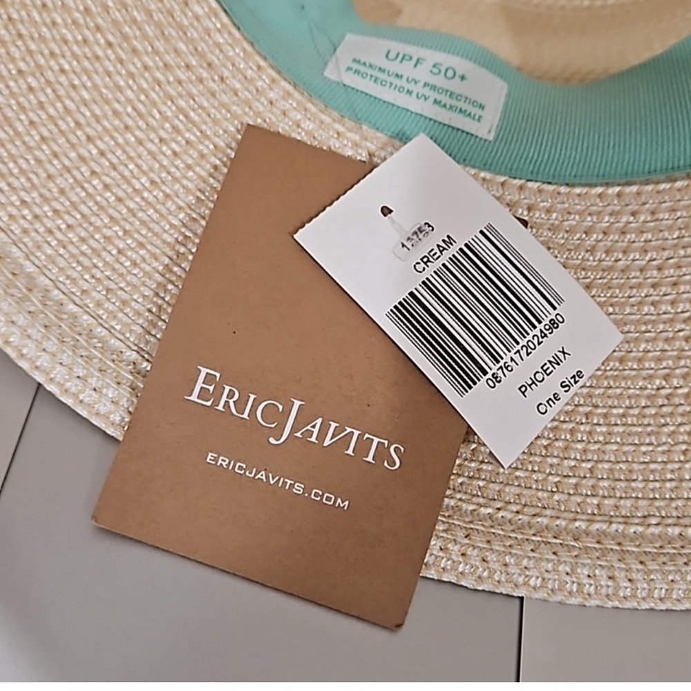 💕ERIC JAVITZ💕 Phoenix Fedora Hat Packable Squishee UPF 50+ ~ NWT
Price firm. - Picture 16 of 16